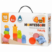 Toy - Tullo Sensory Blocks 18 Pcs. Assorted Colors