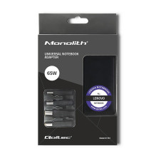 Adapter - Qoltec 51761 65W...