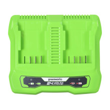 Battery charger - GREENWORKS charger G24X2UC2 24V 4A charging indicator