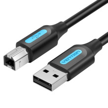 Vention - USB 2.0 AM to BM cable 3M 480 Mbit/s black PVC