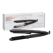 Hair Straightener - BaByliss ST492E Steam Professional Wide Plates 150-230°C Black