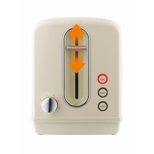 Toaster - Gorenje T1100CLI 2 slices 1100W 6 browning levels Champagne