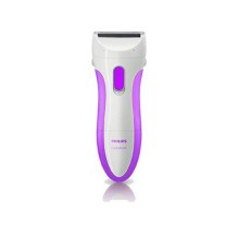 Power Tool - Electric Shaver Philips HP6341 / 00 Women's Shaver Wet and Dry Use White and Purple Colors