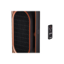 Home and Kitchen Equipment - Unold 3D Ceramic Fan Heater with Remote Control and Timer Black
