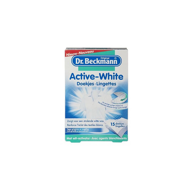 Dr. Beckmann Laundry Bleaching Cloths 15pcs