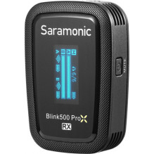 „Saramonic Blink 500 ProX B2R“ 2,4 GHz dviejų kanalų belaidė mikrofonų sistema