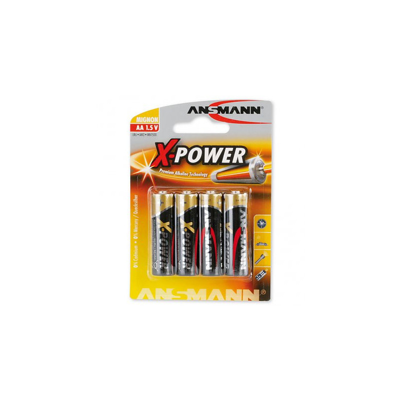 Ansmann AA / LR6 / 1.5V - 4 vnt