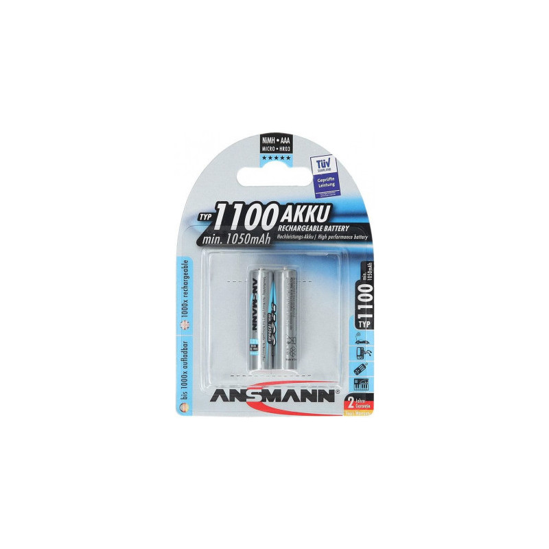 Ansmann AAA NiMH 2x1100mAh