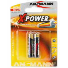 Ansmann AAA2xLR03 „X-POWER“ baterijos