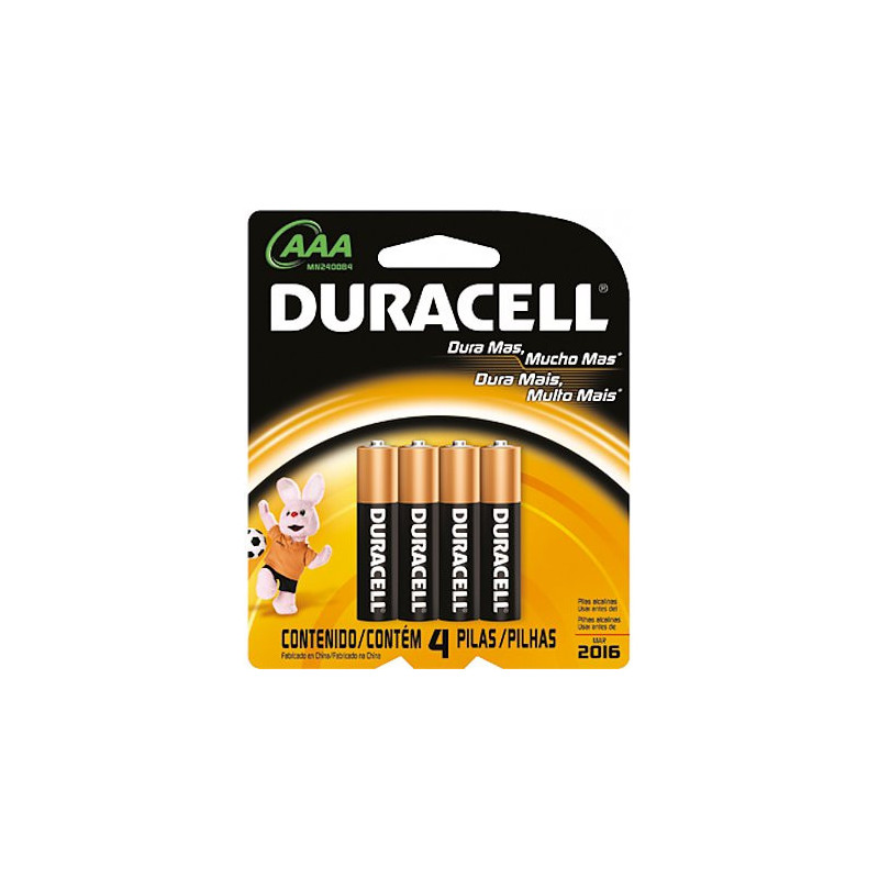 Duracell MN2400 AAAx4 LR03 baterijos