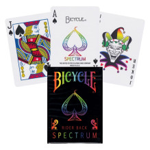 Playing Cards - Bicycle Spectrum Deck 54 Cards Standard Index