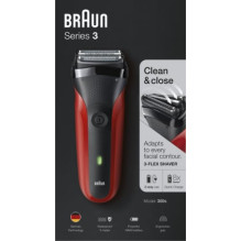 Braun 300S Red