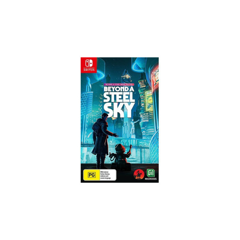 „Microids Beyond a Steel Sky“ „Steelbook“ leidimas „Switch“