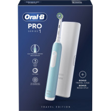 Oral-B D305.513.3 Pro Series 1 Caribbean Blue + Travel Case