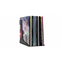 Audio Anatomy vinilo plokštelių stovas, juodas