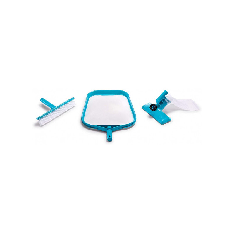 Intex Basic Pool Cleaning Kit (Leaf Grabber / Wall Brush / Vacuum)