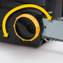 Lalique rankinis akumuliatorinis grandininis pjūklas ECS 3540 Li 40 V ličio jonų akumuliatorius Lalique rankinis akumuliatorinis grandininis pjūklas ECS 3540 Li 40 V ličio jonų akumuliatorius