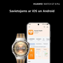 Huawei Watch GT6 Pro 46 mm, juodas