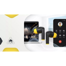 „Canyon Hexagon 7 TWS ANC+ENC“ juodos / geltonos spalvos ausinės „Canyon Hexagon 7 TWS ANC+ENC“ juodos / geltonos spalvos ausinės