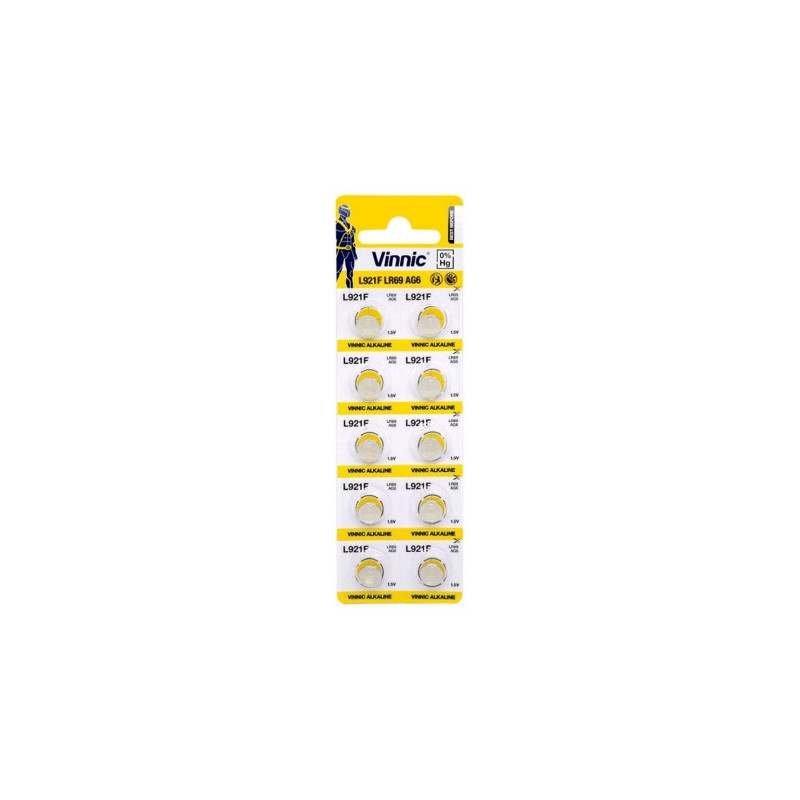Vinnic AG6-10BB 10-pack Blister