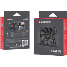 „Natec Genesis Oxal 120“ 120 mm korpuso ventiliatorius NGF-2042 „Natec Genesis Oxal 120“ 120 mm korpuso ventiliatorius NGF-2042