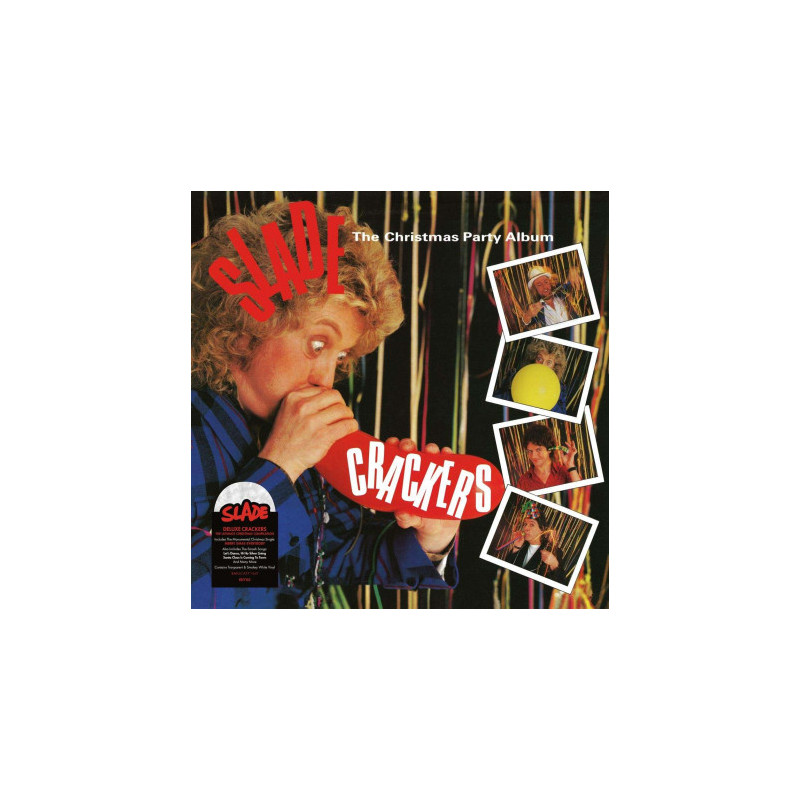 BMG SLADE "Crackers" (Christmas Party Album, Transparent Smokey White Vi