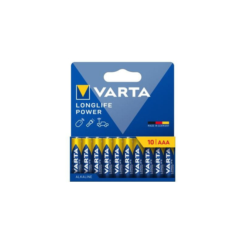 Varta Batterie LONGLIFE Power AAA NEU 10h