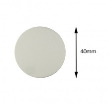 OEM Metal plate for magnet holders silver 40mm UCH000970