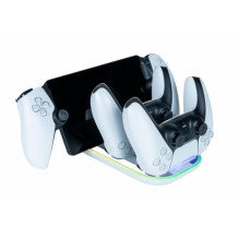 „Bigben PS5“ įkrovimo stotelė 3 viename RGB „Bigben PS5“ įkrovimo stotelė 3 viename RGB