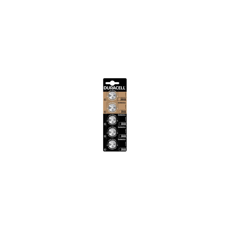 Batteries Duracell CR2032 3V 5pack