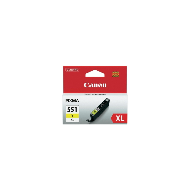 Rašalo kasetė Canon CLI-551XL geltona
