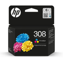 HP 308 spalvota rašalo kasetė