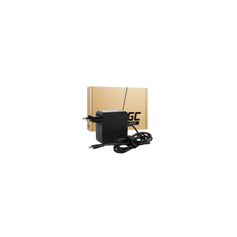 Įkroviklis Green Cell PRO USB-C 65W 5V-3A, 9V-3A, 12V-3A, 15V-3A, 20V-3.25A