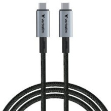 Laidas Verbatim USB-C į USB-C 240W 40 Gbps 120 cm