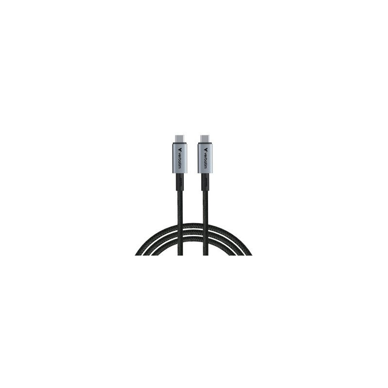 Laidas Verbatim USB-C į USB-C 240W 40 Gbps 120 cm