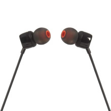 JBL Tune 160 in-ear headphones, 3.5mm mini jack with remote control - black