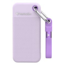 Išorinis SSD diskas „Verbatim Pocket Purple“ 1 TB, USB-C