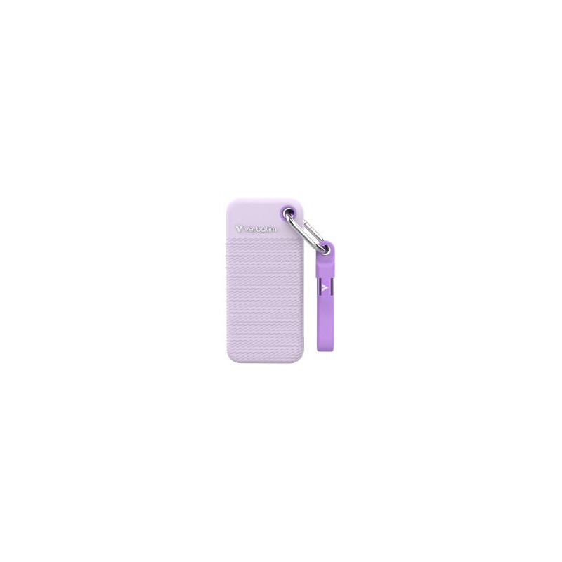 Išorinis SSD diskas „Verbatim Pocket Purple“ 1 TB, USB-C