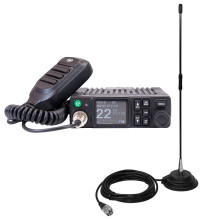 Package CB PNI Escort HP 8900 ASQ radio station, 12-24V + CB PNI Extra 40 antenna with magnetic base Package CB PNI Escort HP 8900 ASQ radio station, 12-24V + CB PNI Extra 40 antenna with magnetic base