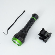 PNI Adventure F750 Green Light aluminum flashlight package and PNI FLM33 magnetic mounting bracket PNI Adventure F750 Green Light aluminum flashlight package and PNI FLM33 magnetic mounting bracket