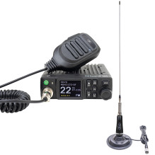 CB PNI Escort HP 8900 ASQ radijo stoties komplektas, 12–24 V + CB PNI LED 2000 antena su magnetiniu pagrindu CB PNI Escort HP 8900 ASQ radijo stoties komplektas, 12–24 V + CB PNI LED 2000 antena su magnetiniu pagrindu