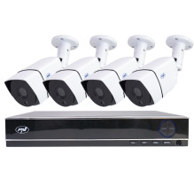 AHD PNI House PTZ1300 Full HD video surveillance kit - NVR and 4 outdoor cameras 2MP full HD 1080P