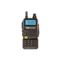 VHF / UHF portable radio station CRT FP00 dual band 136-174 and 400-440 MHz color Black, VOX, 128 channels, Scan, Progra VHF / UHF portable radio station CRT FP00 dual band 136-174 and 400-440 MHz color Black, VOX, 128 channels, Scan, Progra