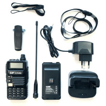 VHF / UHF portable radio station CRT FP00 dual band 136-174 and 400-440 MHz color Black, VOX, 128 channels, Scan, Progra VHF / UHF portable radio station CRT FP00 dual band 136-174 and 400-440 MHz color Black, VOX, 128 channels, Scan, Progra