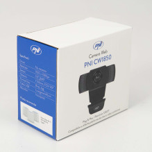 PNI CW1850 „Full HD“ internetinė kamera, USB jungtis, prisegamas, įmontuotas mikrofonas PNI CW1850 „Full HD“ internetinė kamera, USB jungtis, prisegamas, įmontuotas mikrofonas