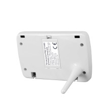 PNI CT400 wireless intelligent thermostat, with WiFi, 2 control zones via Internet, for thermal power plants, pumps, sol