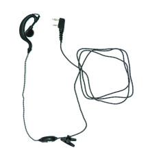 2-pin PNI HS81 2-pin microphone headset compatible with HP8001 PNI station and Kenwood and PNI radio stations
