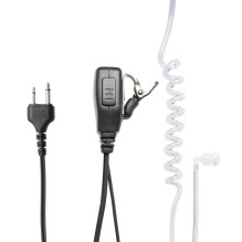 Headset with 2-pin PNI HF31 microphone, compatible with Midland radio stations Headset with 2-pin PNI HF31 microphone, compatible with Midland radio stations