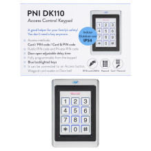Access control keypad PNI DK110, stand alone, exterior and interior, IP54 especially for airBNB