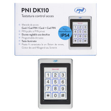 Access control keypad PNI DK110, stand alone, exterior and interior, IP54 especially for airBNB